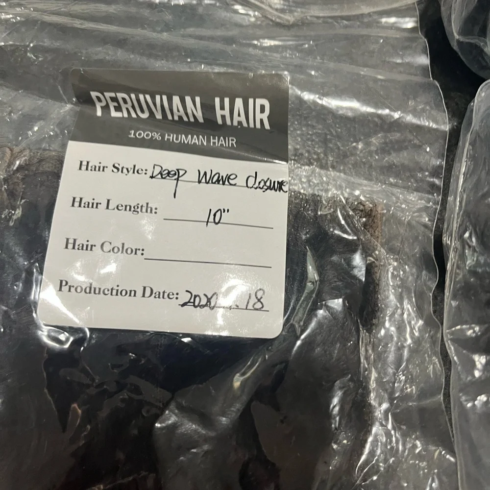 Peruvian Hair Bundles - Black